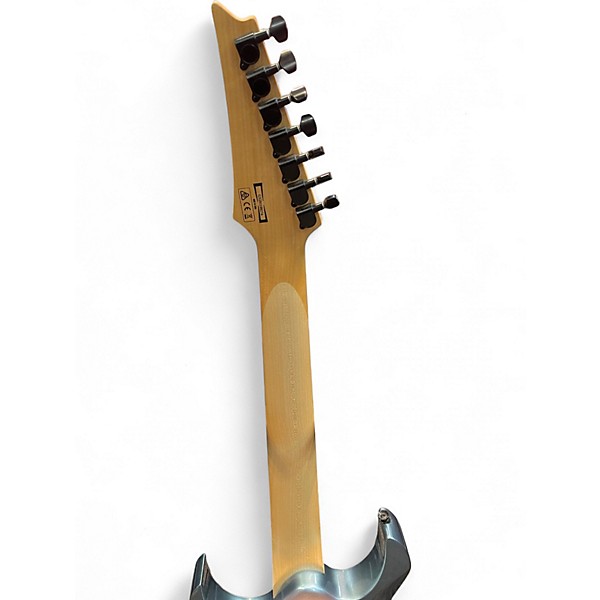 Used Ibanez GRG7221M Metallic Light Blue Solid Body Electric Guitar