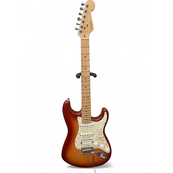 Used Fender USA Lone Star Stratocaster SIENNA SUNBURST Solid Body Electric Guitar