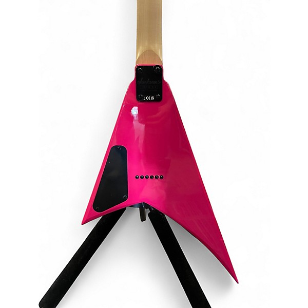 Used Jackson JS1X Minion RR NEON PINK Solid Body Electric Guitar