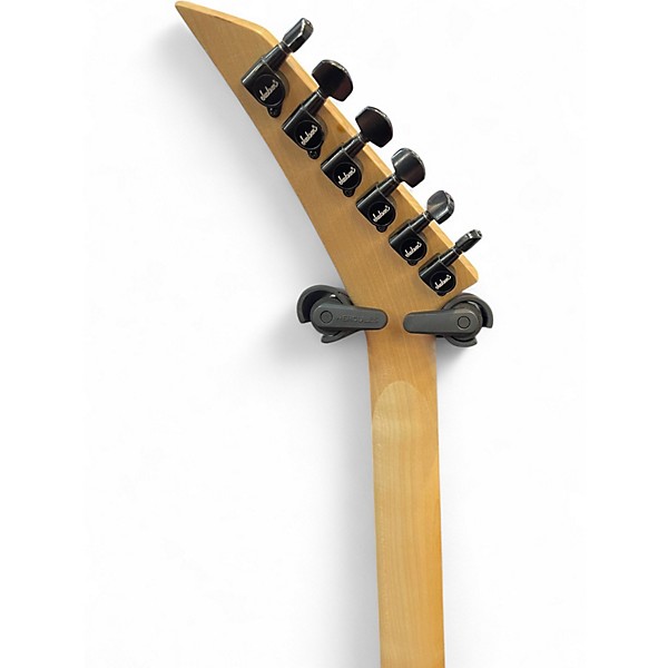 Used Jackson Dinky JS20 DKQ 2PT Transparent Green Solid Body Electric Guitar