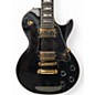 Used Gibson Les Paul Custom Black Onyx Solid Body Electric Guitar
