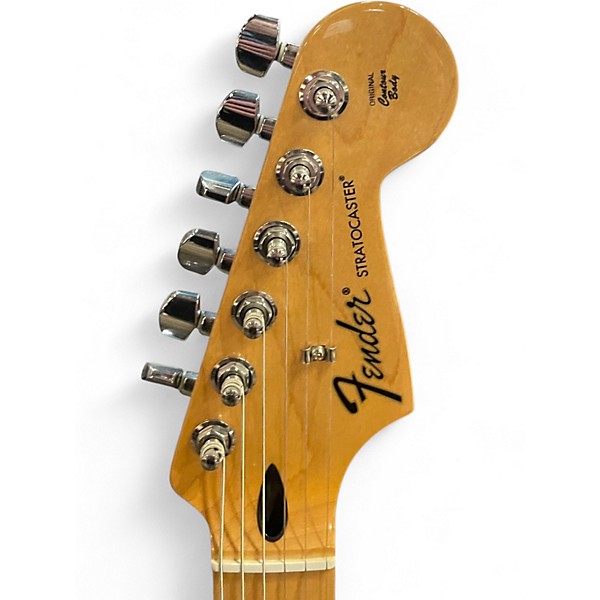 Used Fender Standard Stratocaster Plus aged cherry burst Solid Body Electric Guitar