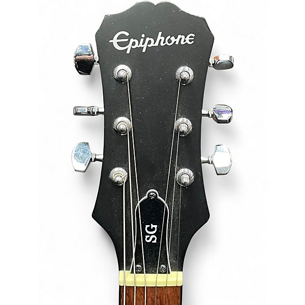 Used Epiphone SG Special Bolt On Ebony Solid Body Electric Guitar
