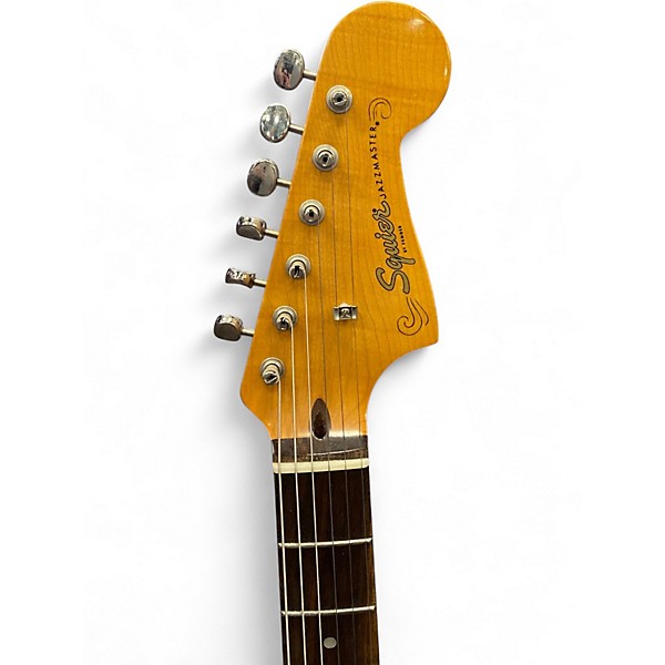 Used Squier Classic Vibe 60s Jazzmaster 2 Tone Sunburst Solid Body Electric Guitar