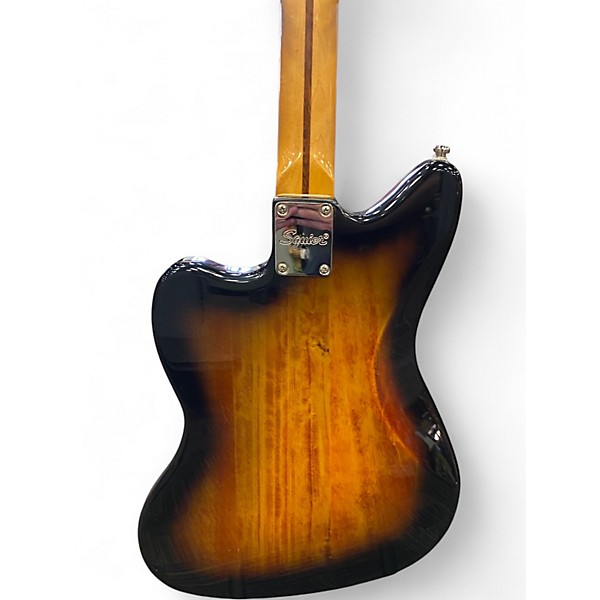 Used Squier Classic Vibe 60s Jazzmaster 2 Tone Sunburst Solid Body Electric Guitar