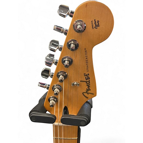 Used Fender Player Stratocaster HSS Cherry Sunburst Solid Body Electric Guitar