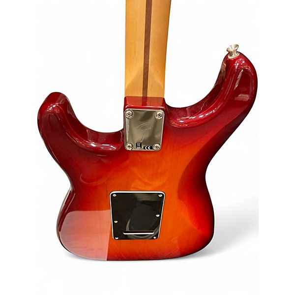 Used Fender Player Stratocaster HSS Cherry Sunburst Solid Body Electric Guitar