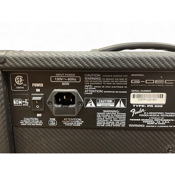 Used Fender G Dec 3 Thirty 30W 1x10 Guitar Combo Amp