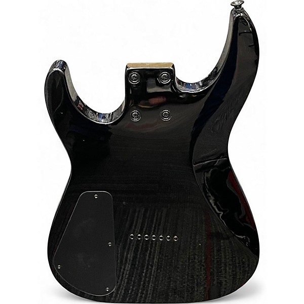 Used Jackson JS22-7 Dinky 7 String Black Solid Body Electric Guitar