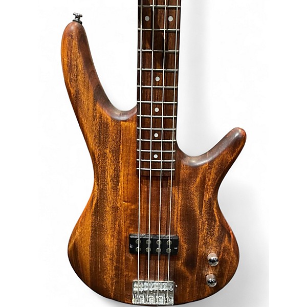 Used Ibanez GSR100EX Natural Electric Bass Guitar