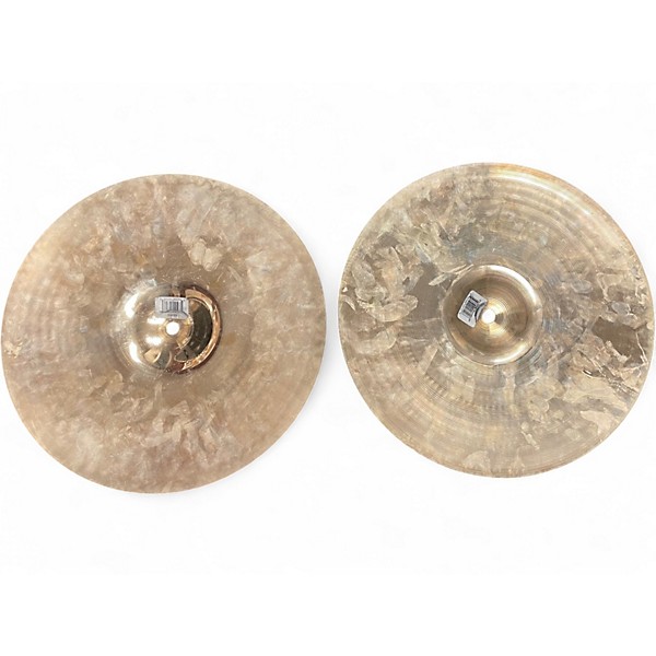 Used Zildjian 14in A Custom Hi Hat Pair Cymbal