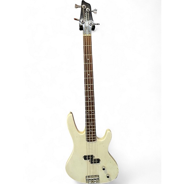 Used Washburn XB100 Olympic White Electric Bass Guitar