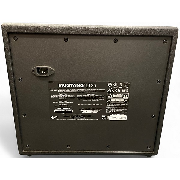 Used Fender Mustang LT25 25W 1x8 Guitar Combo Amp