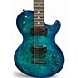 Used Schecter Guitar Research Solo II Standard Ocean Blue Burst Solid Body Electric Guitar