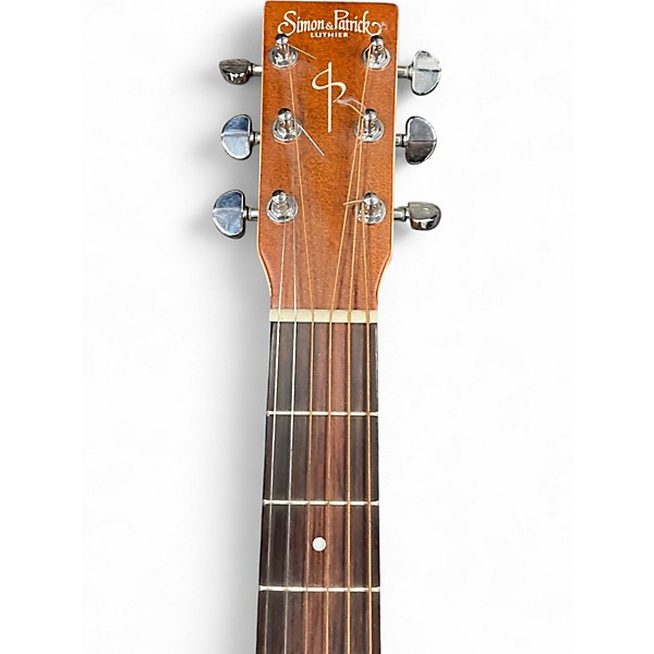 Used Simon & Patrick WOODLAND CEDAR LEFT Natural Acoustic Guitar