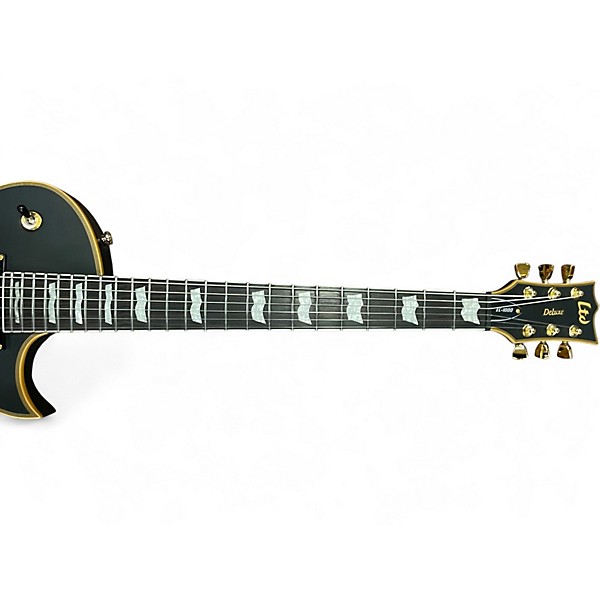 Used ESP LTD EC1000 Deluxe Black Solid Body Electric Guitar