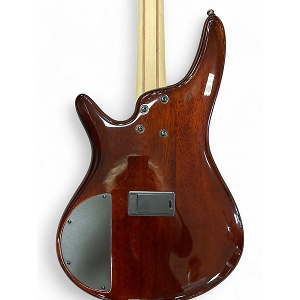 Used Ibanez SR400EQM Dragon Eye Burst Electric Bass Guitar