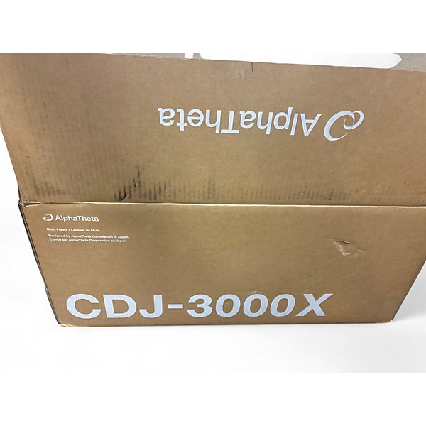 Used AlphaTheta CDJ3000X DJ Player