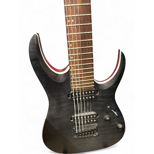 Used Ibanez RGA742FM Charcoal Solid Body Electric Guitar
