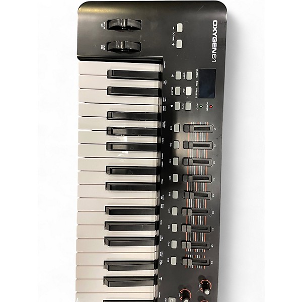 Used M-Audio Oxygen 61 Key MIDI Controller