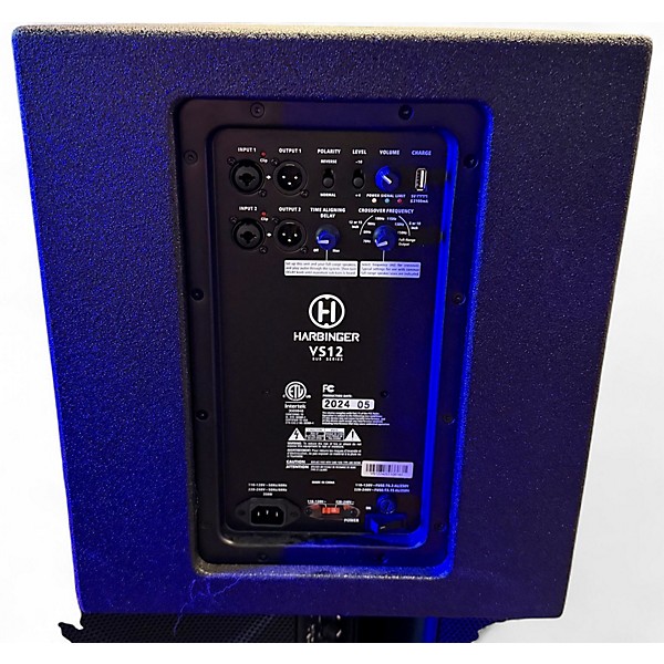 Used Harbinger VARI VS12 12" 1,000W Compact Powered Subwoofer