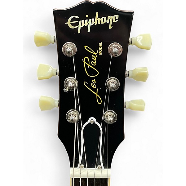 Used Epiphone Inspired by Gibson Custom 1957 Les Paul  Gold Top Solid Body Electric Guitar