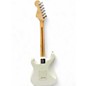 Used Squier Deluxe Hot Rails Stratocaster White Solid Body Electric Guitar
