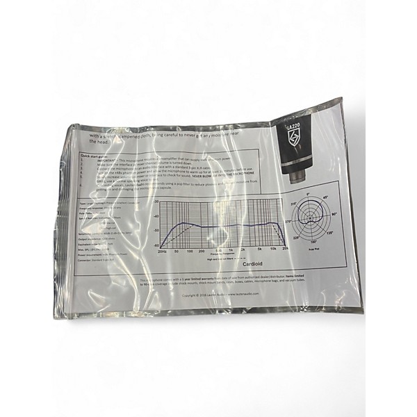 Used Lauten Audio LA220 Condenser Microphone