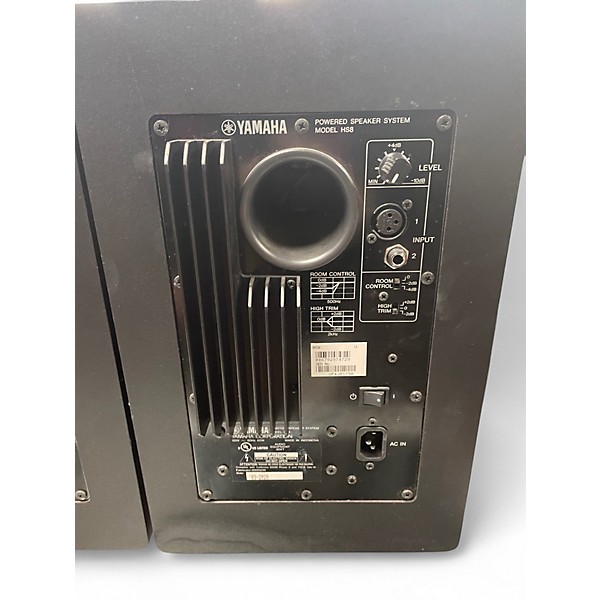 Used Yamaha HS8 Pair Powered Monitor