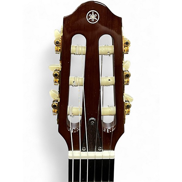 Used Yamaha SLG200N Walnut Classical Acoustic Electric Guitar
