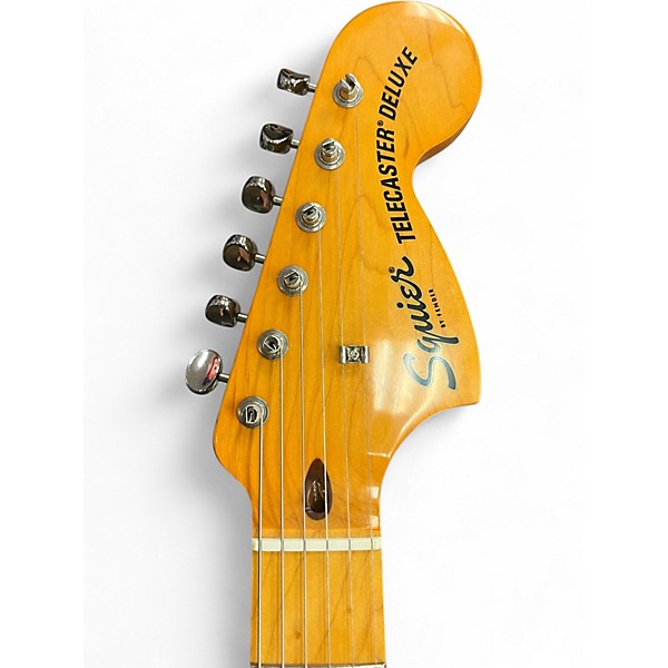 Used Squier Classic Vibe 70s Telecaster Deluxe Classic White Solid Body Electric Guitar