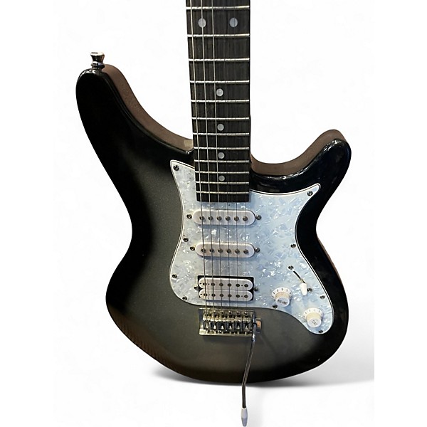 Used Rogue RR200GB Silver Burst Solid Body Electric Guitar