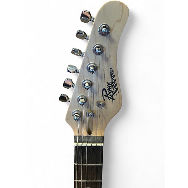 Used Rogue RR200GB Silver Burst Solid Body Electric Guitar