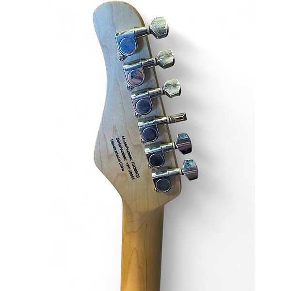 Used Rogue RR200GB Silver Burst Solid Body Electric Guitar