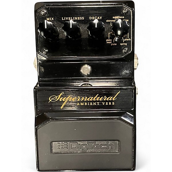 Used DigiTech Hardwire Supernatural Ambient Stereo Reverb Effect Pedal