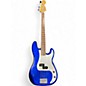 Used Squier Affinity Precision Bass Blue Electric Bass Guitar thumbnail