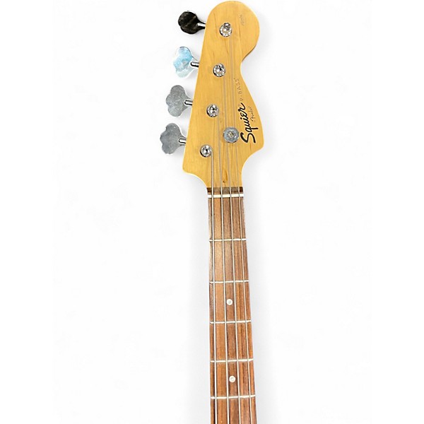 Used Squier Affinity Precision Bass Blue Electric Bass Guitar