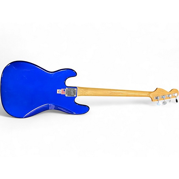 Used Squier Affinity Precision Bass Blue Electric Bass Guitar