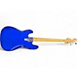 Used Squier Affinity Precision Bass Blue Electric Bass Guitar