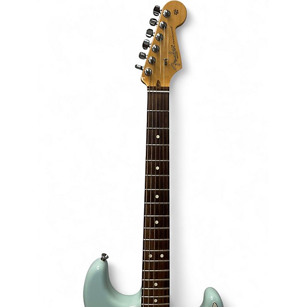 Used Fender FSR American Standard Stratocaster Sonic Blue Solid Body Electric Guitar