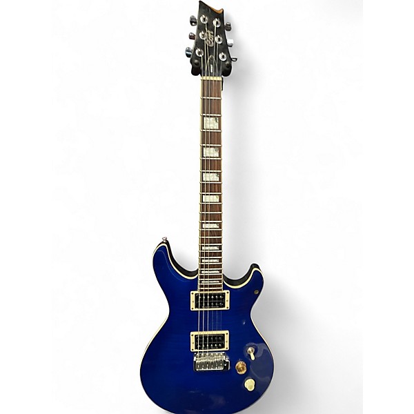 Used Cort m600t Blue Solid Body Electric Guitar