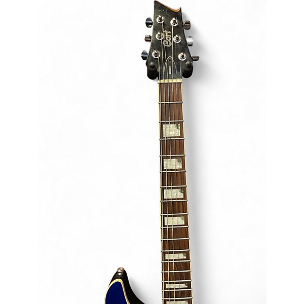 Used Cort m600t Blue Solid Body Electric Guitar