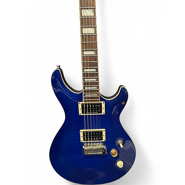 Used Cort m600t Blue Solid Body Electric Guitar