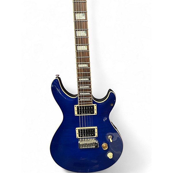 Used Cort m600t Blue Solid Body Electric Guitar