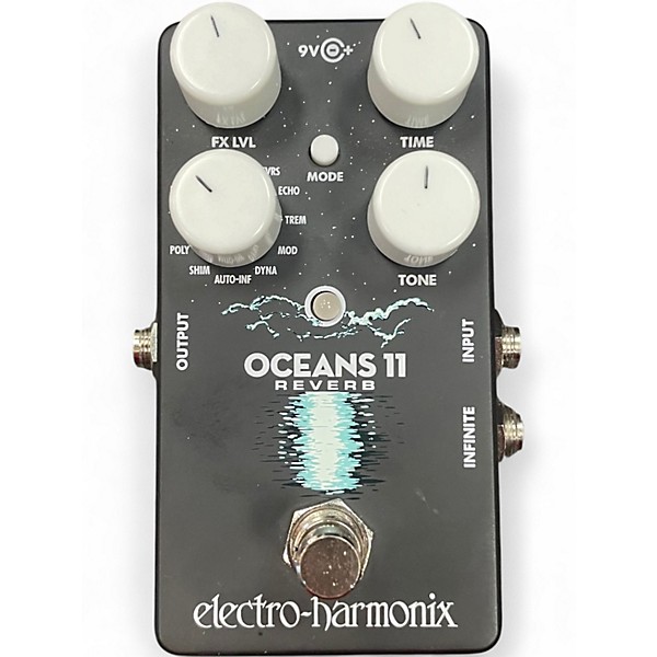 Used Electro-Harmonix Oceans 11 Reverb Effect Pedal