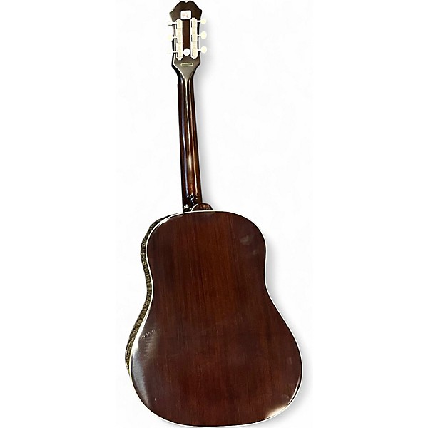 Used Epiphone FT79 Masterbilt Texan Faded Cherry Aged Gloss Acoustic Electric Guitar