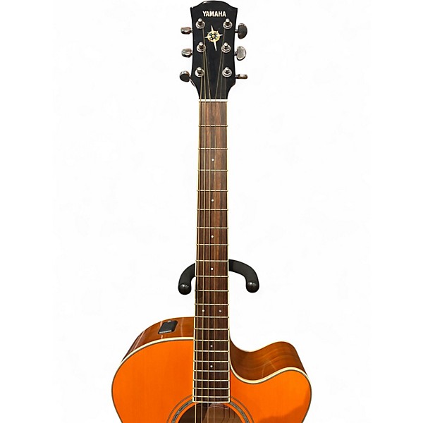 Used Yamaha CPX600 Natural Acoustic Guitar