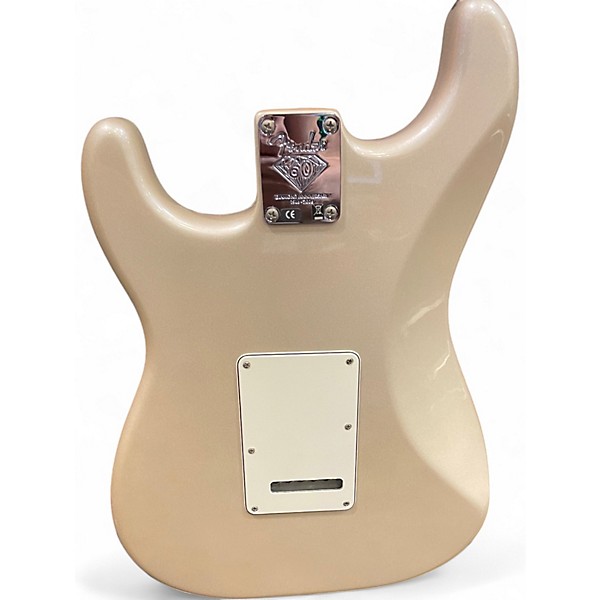 Used Fender Standard Stratocaster Olympic Pearl Solid Body Electric Guitar