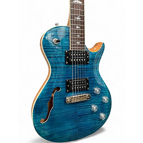 Used PRS Zach Myers Signature SE Trans Blue Solid Body Electric Guitar