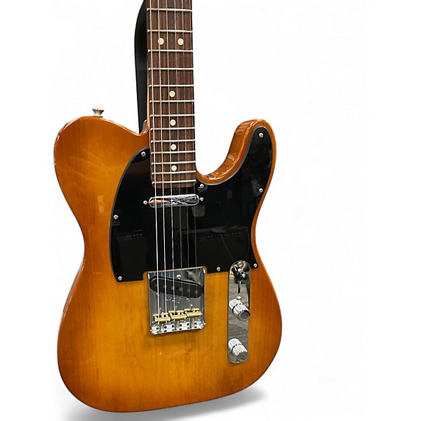 Used Fender American Performer Telecaster Carmel Sunburst Solid Body Electric Guitar